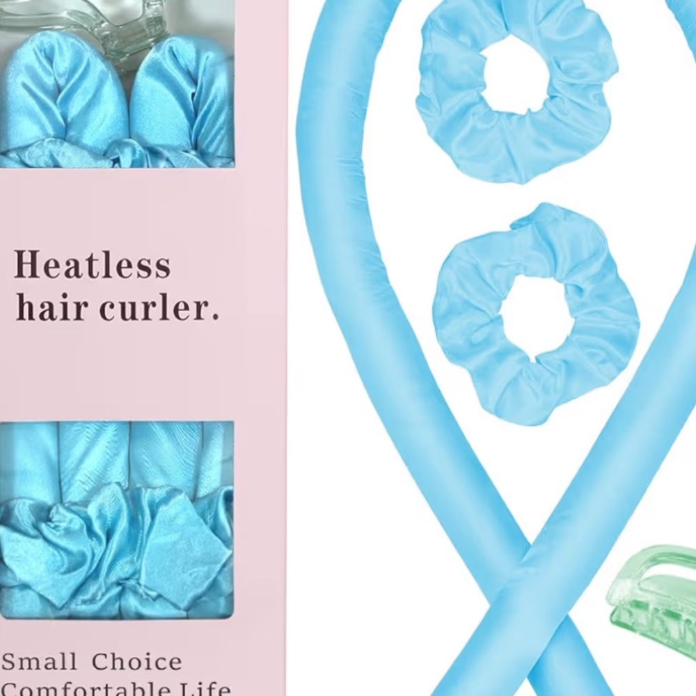 Heatless Hair Curls